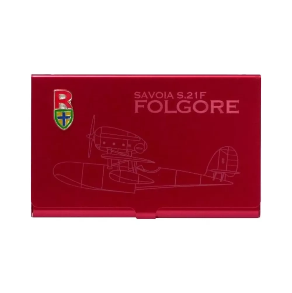 Store Boite Metal Carte De Visite Hydravion - Porco Rosso Accessoires