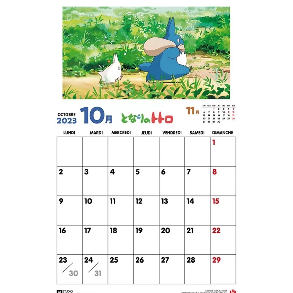 Sale Calendrier Totoro 2023 Agendas Et Calendriers