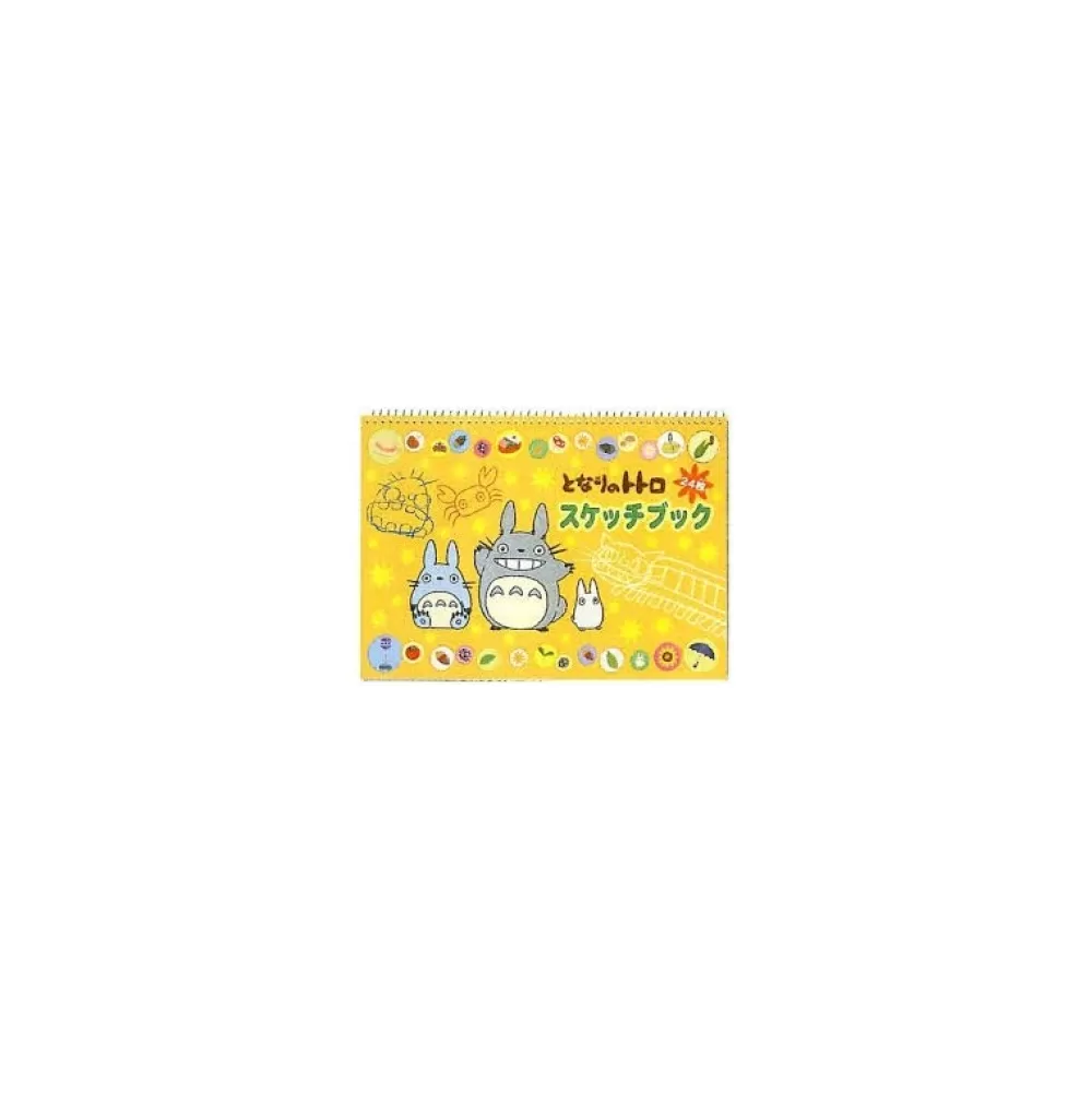 Flash Sale Carnet A Spirales Totoro Jaune Carnets Et Cahiers