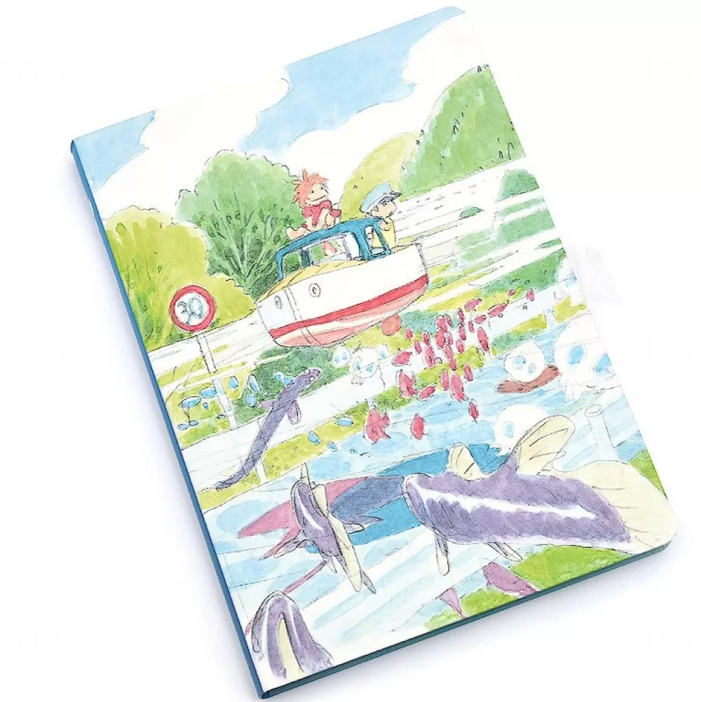 Hot Carnet De Notes Ponyo & Sosuke - Ponyo Sur La Falaise Carnets Et Cahiers