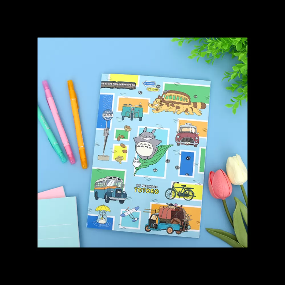 Best Sale Carnet De Notes Vehicules 18,2×25,7 Cm - Mon Voisin Totoro Carnets Et Cahiers