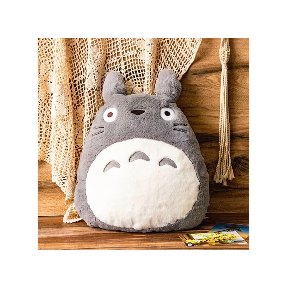 Best Coussin Nakayoshi Totoro Gris - Mon Voisin Totoro Coussins