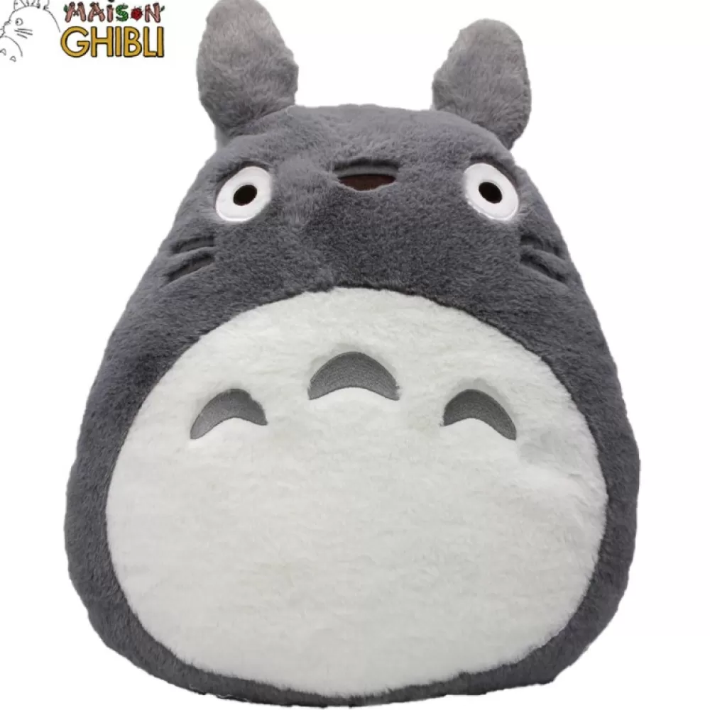 Best Coussin Nakayoshi Totoro Gris - Mon Voisin Totoro Coussins