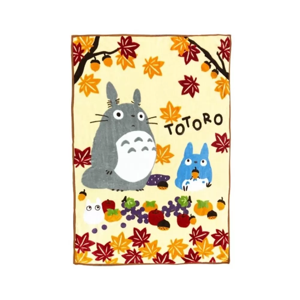 Cheap Couverture Totoro Automne - Mon Voisin Totoro Linge De Maison