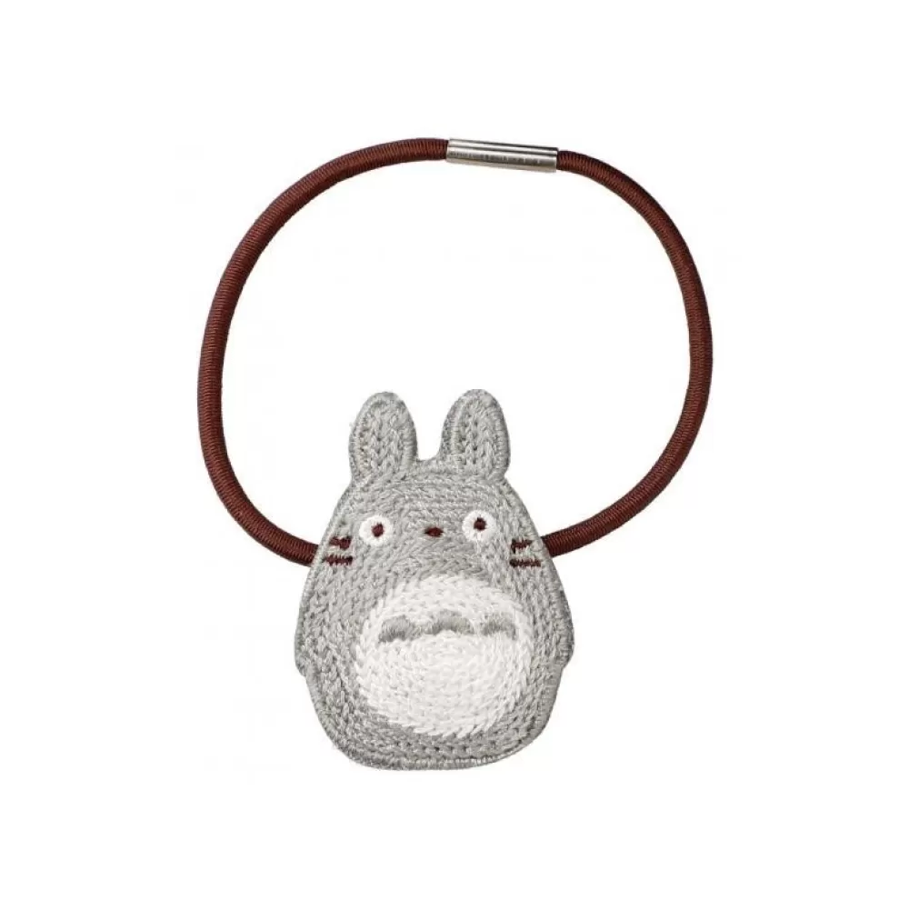 Discount Elastique Broderie Totoro Gris - Mon Voisin Totoro Accessoires