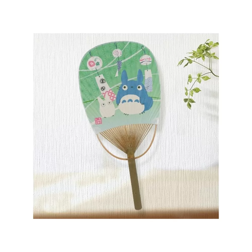 Shop Eventail Bambou Carillons A Vent - Mon Voisin Totoro Accessoires