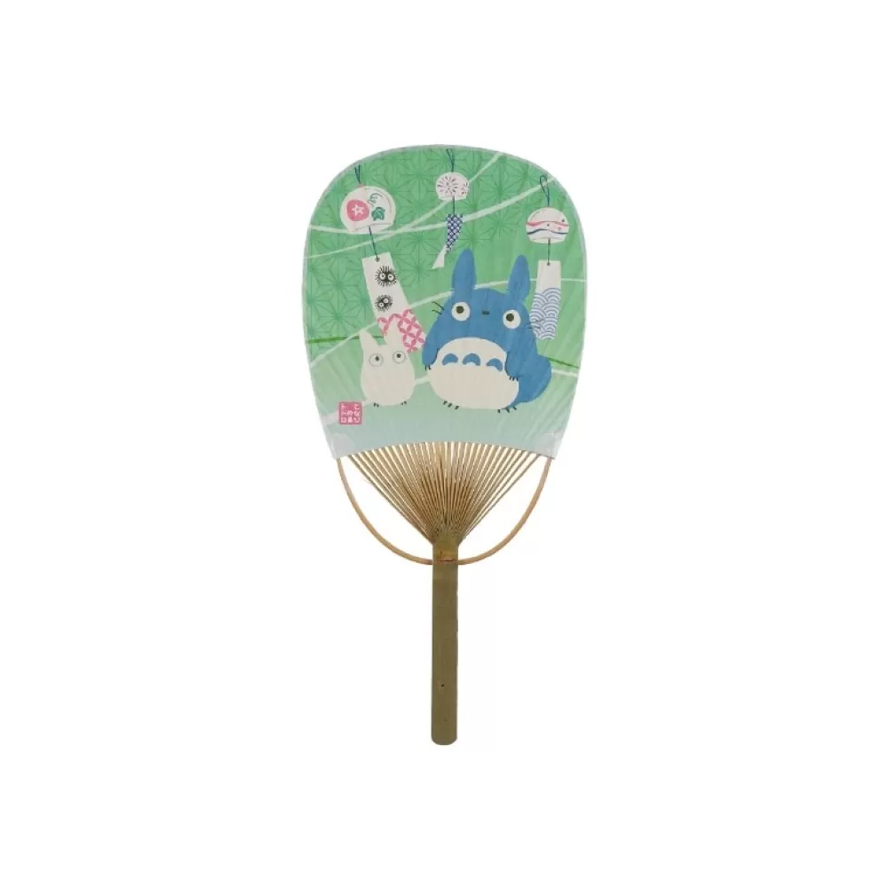 Shop Eventail Bambou Carillons A Vent - Mon Voisin Totoro Accessoires