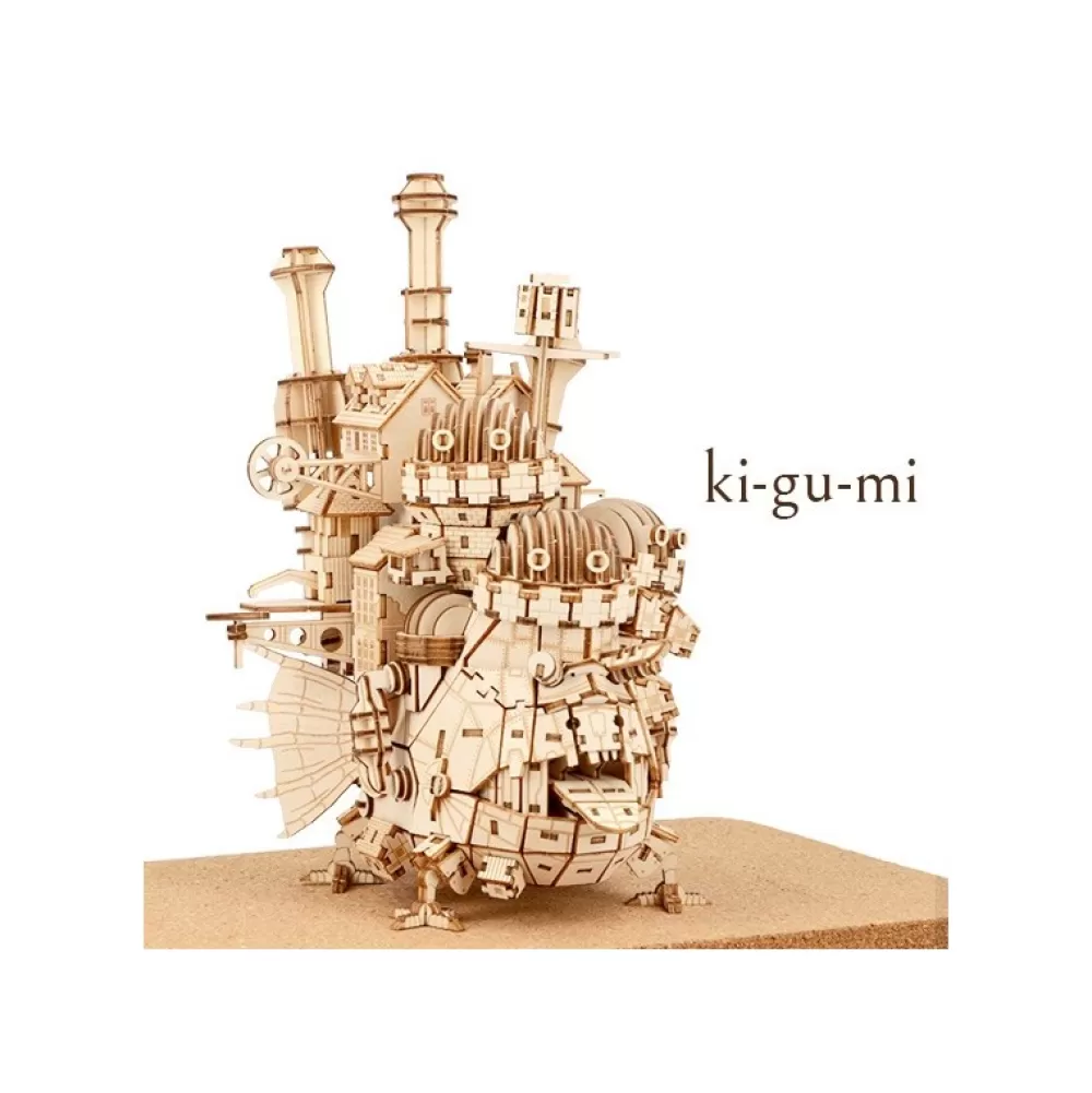 Clearance Maquette En Bois Kigumi Chateau Ambulant - Le Chateau Ambulant Loisirs Créatifs