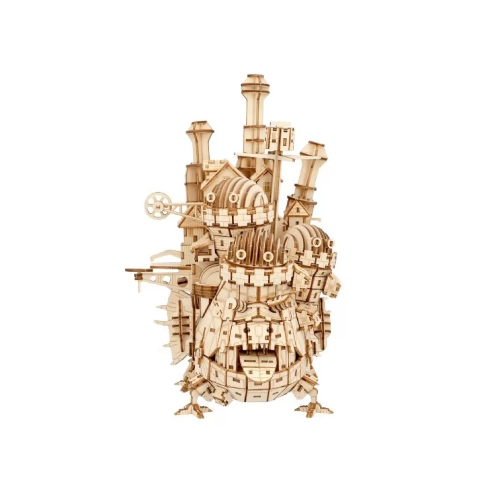 Clearance Maquette En Bois Kigumi Chateau Ambulant - Le Chateau Ambulant Loisirs Créatifs