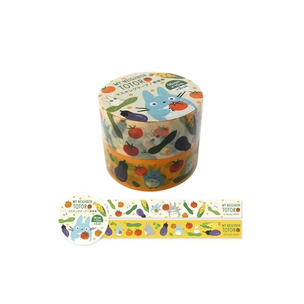 Fashion Masking Tape Legumes – Mon Voisin Totoro Petit Matériel