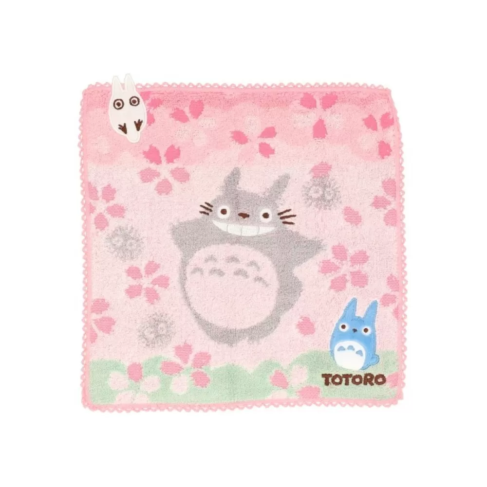 Hot Mini Serviette Cerisiers En Fleurs 25X25Cm - Mon Voisintotoro Linge De Maison