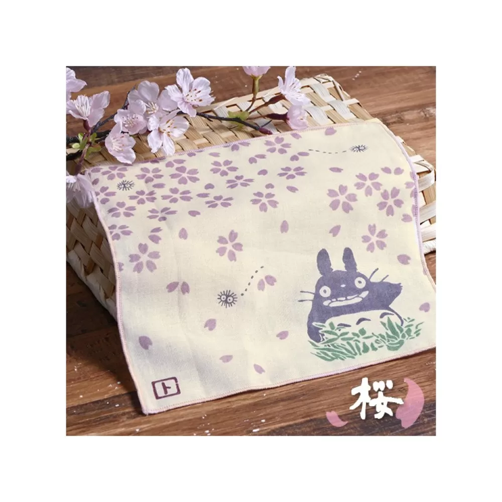 Clearance Mouchoir Cherry Blossom - Mon Voisin Totoro Textile