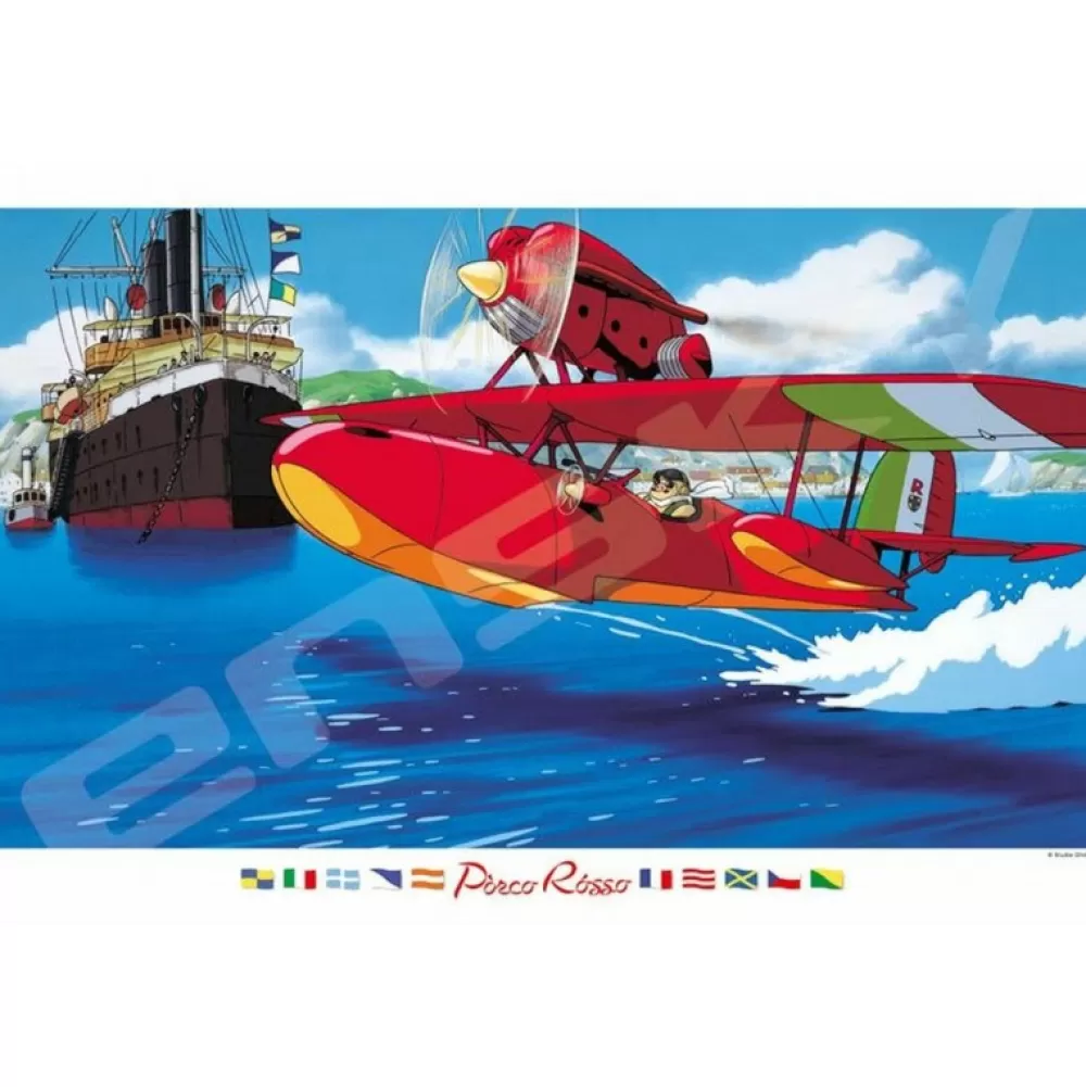 Cheap Puzzle 1000P Savoia Dans Le Ciel - Porco Rosso Puzzle