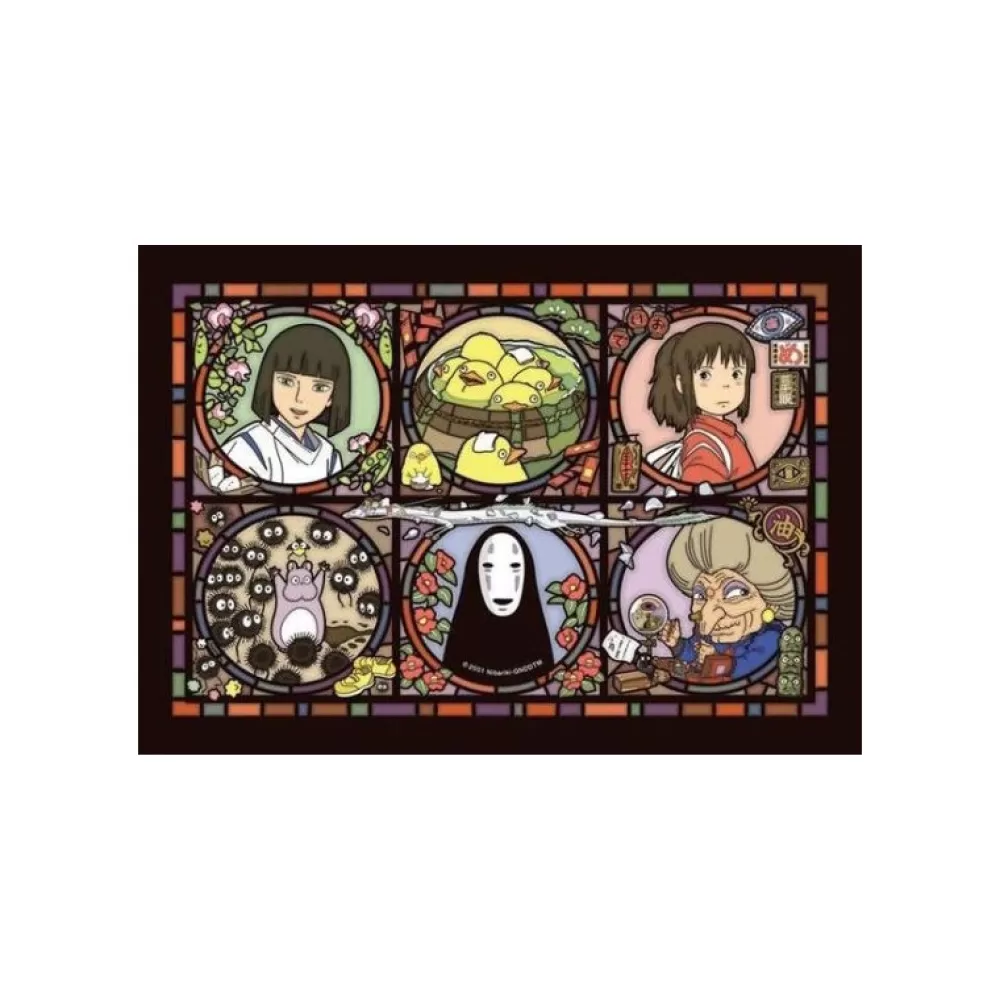 Store Puzzle Vitrail 208P No Face - Le Voyage De Chihiro Puzzle