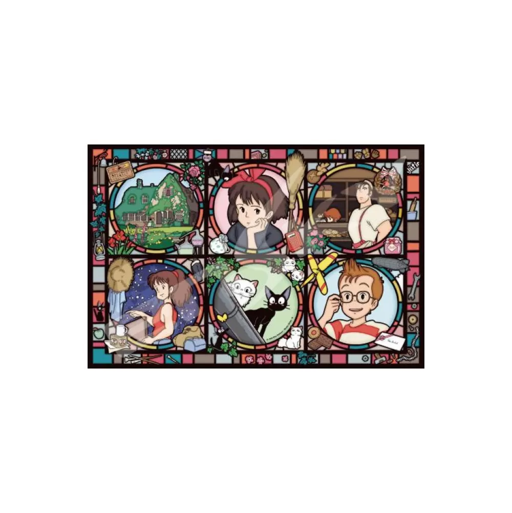 Store Puzzle Vitrail 1000P Personnages - Kiki La Petite Sorciere Puzzle