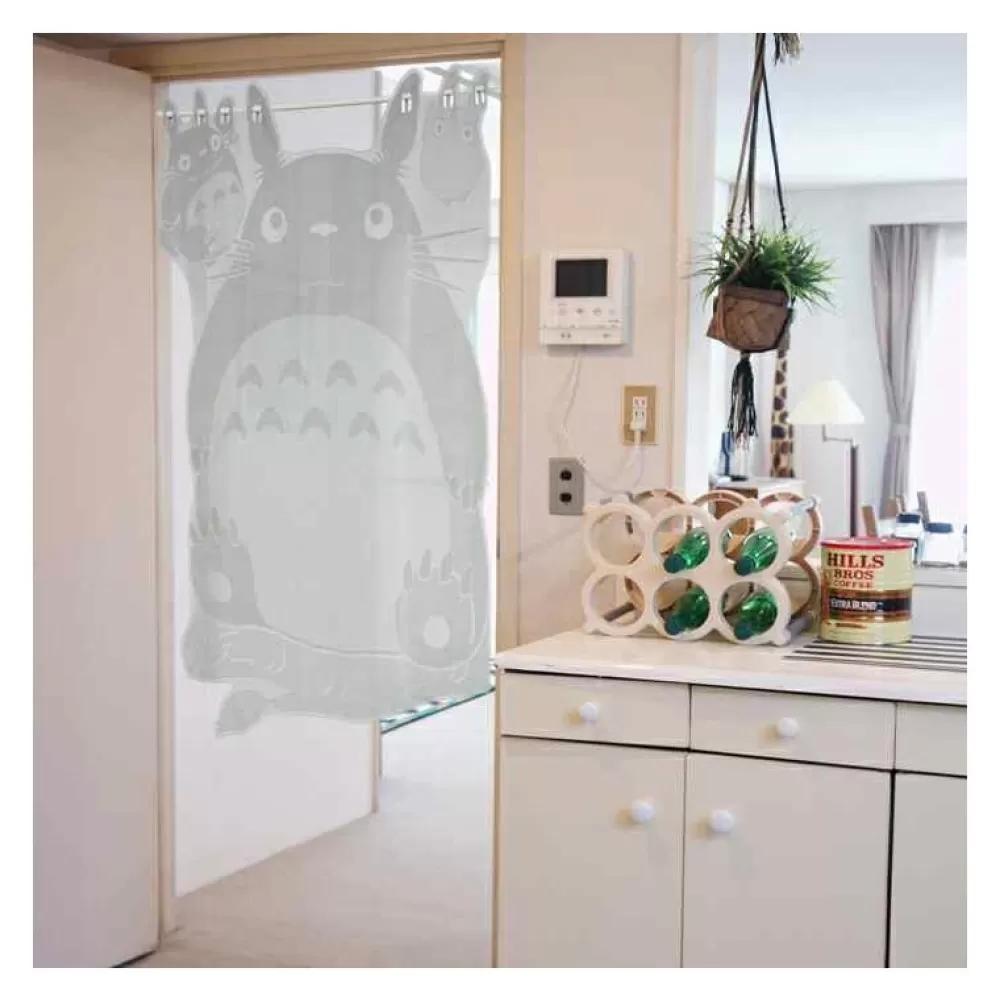 Store Rideaux Japonais Transparent Totoro - Mon Voisin Totoro Décoration Murale