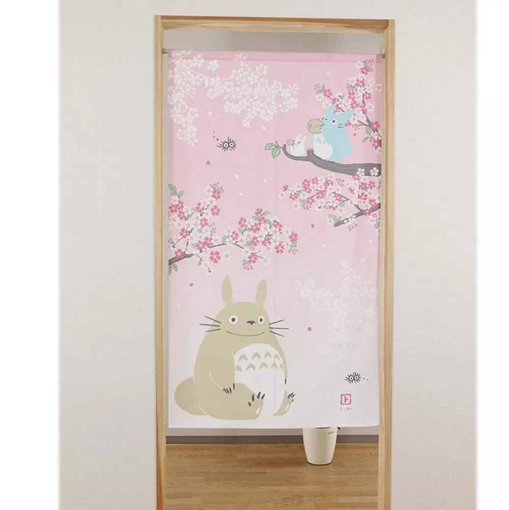 Discount Rideaux Totoro Cerisiers - Mon Voisin Totoro Décoration Murale