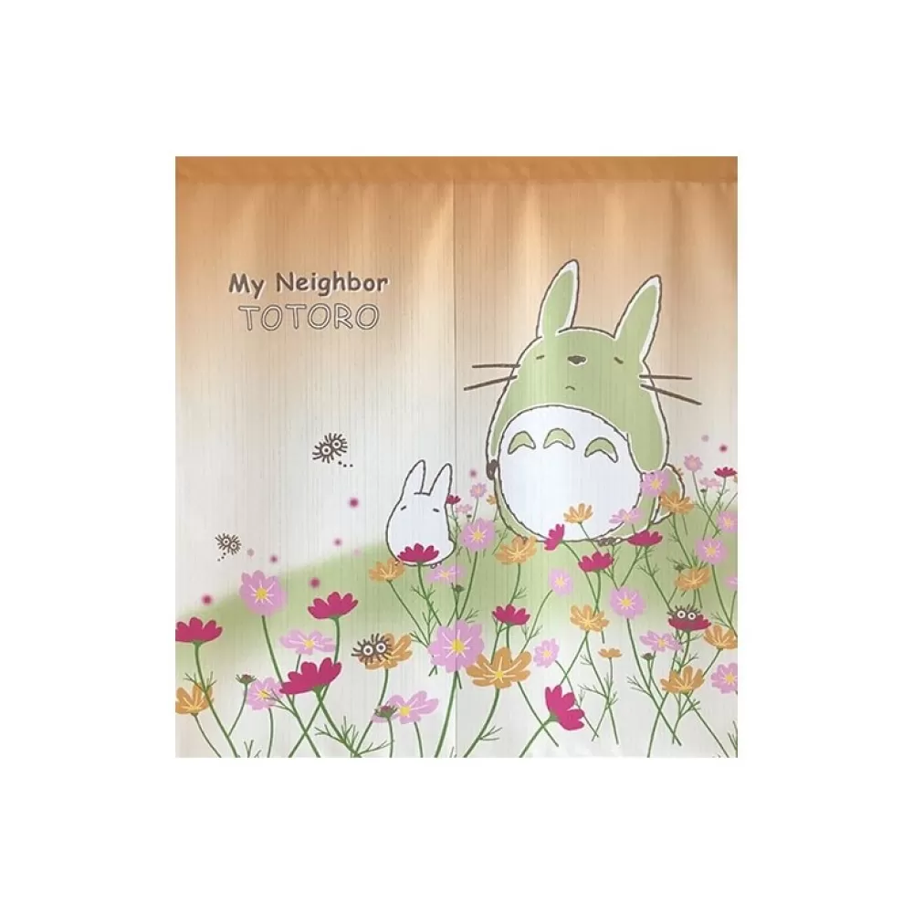 Store Rideaux Totoro Fleurs - Mon Voisin Totoro Décoration Murale