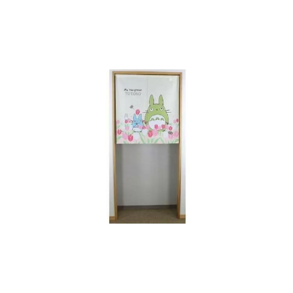 Best Sale Rideaux Totoro Tulipes - Mon Voisin Totoro Décoration Murale