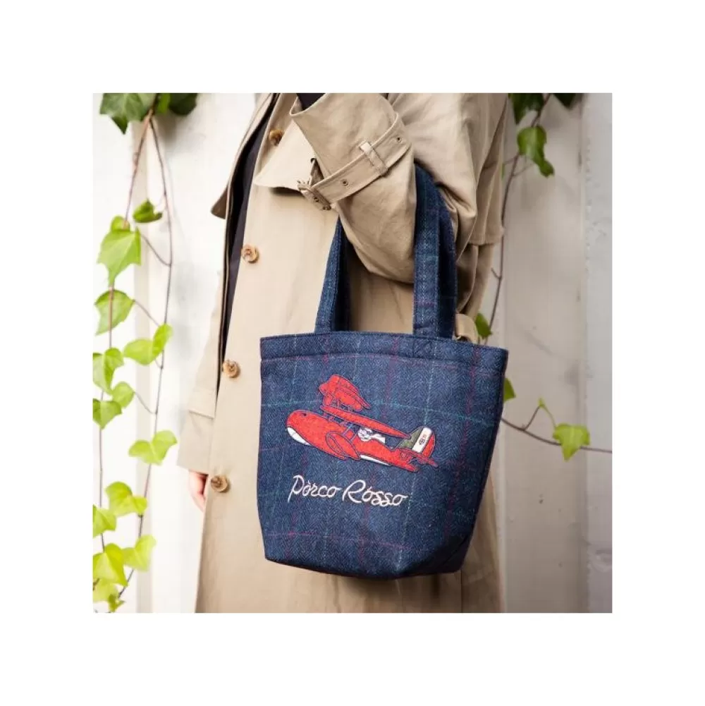 Fashion Sac En Laine Brode Hydravion - Porco Rosso Sacs