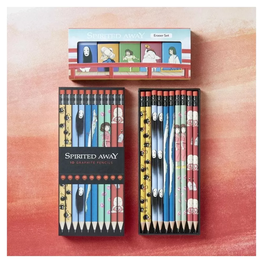 Store Set De Crayons A Papier - Le Voyage De Chihiro Écriture