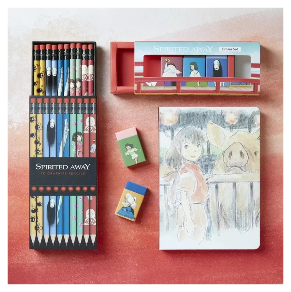 Store Set De Crayons A Papier - Le Voyage De Chihiro Écriture