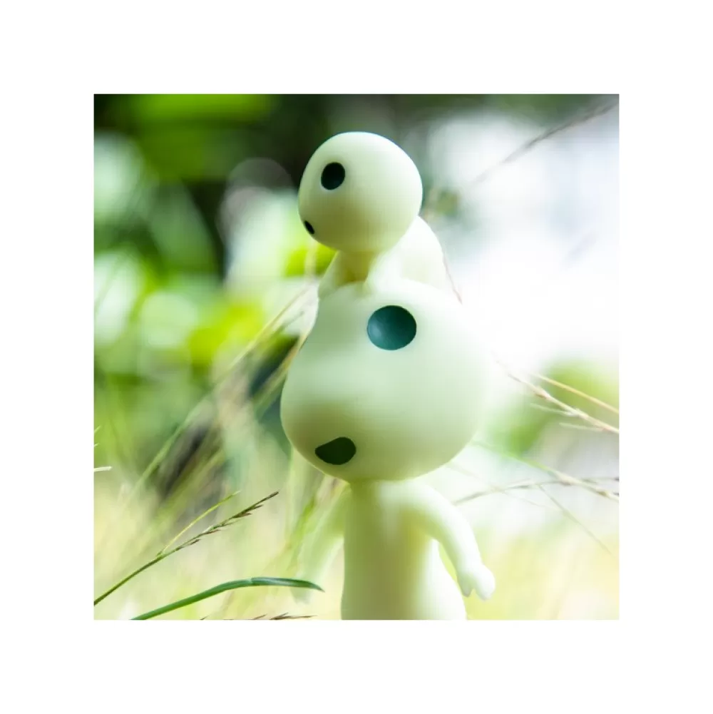 New Statuette Petit Et Grand Kodama - Princesse Mononoke Statues