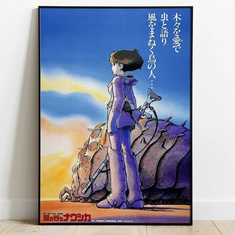 Cheap Tableau 35X50 Affiche Japonaise – Nausicaa Décoration Murale