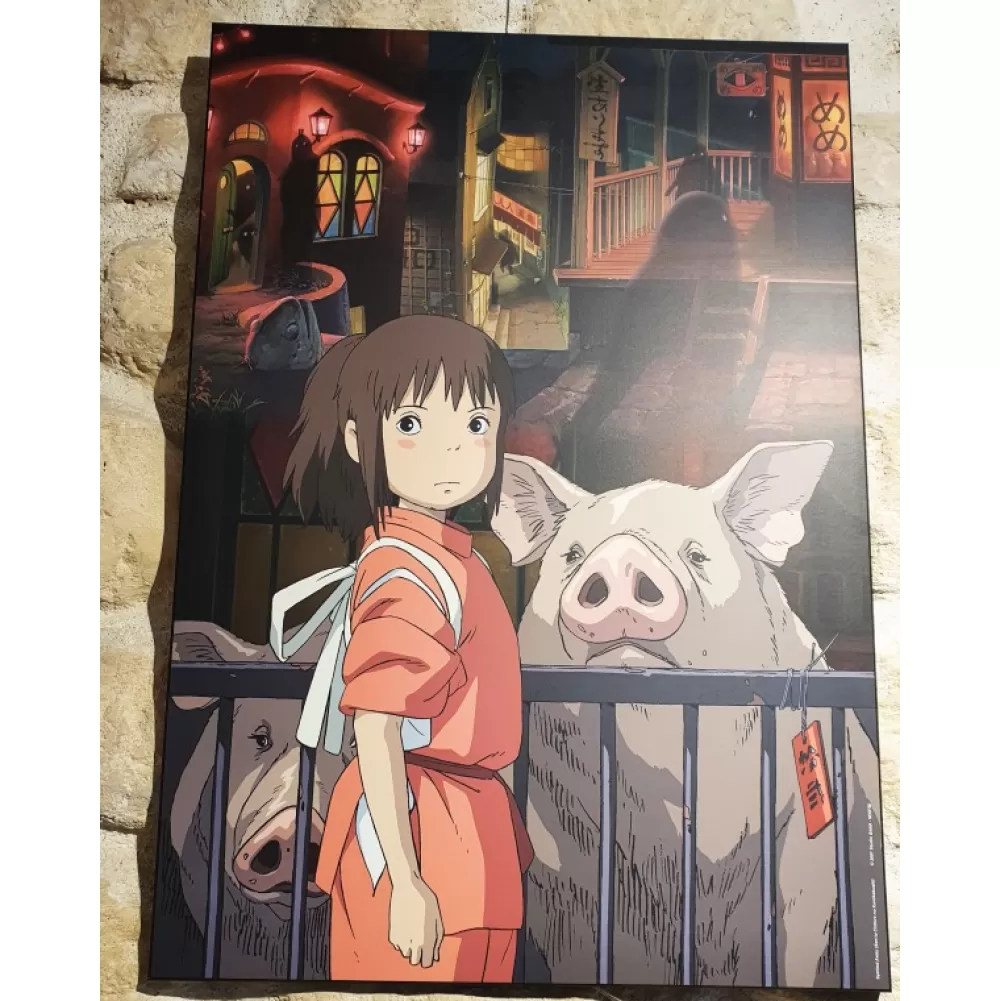 Cheap Tableau 35X50 Ghibli - Le Voyage De Chihiro Décoration Murale