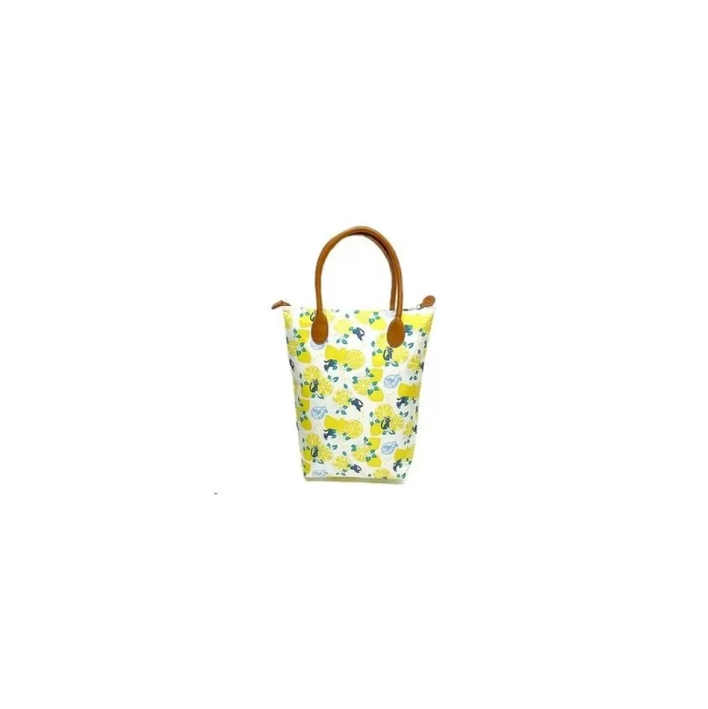 Clearance Tote Bag Jiji Citron - Kiki La Petite Sorciere Sacs