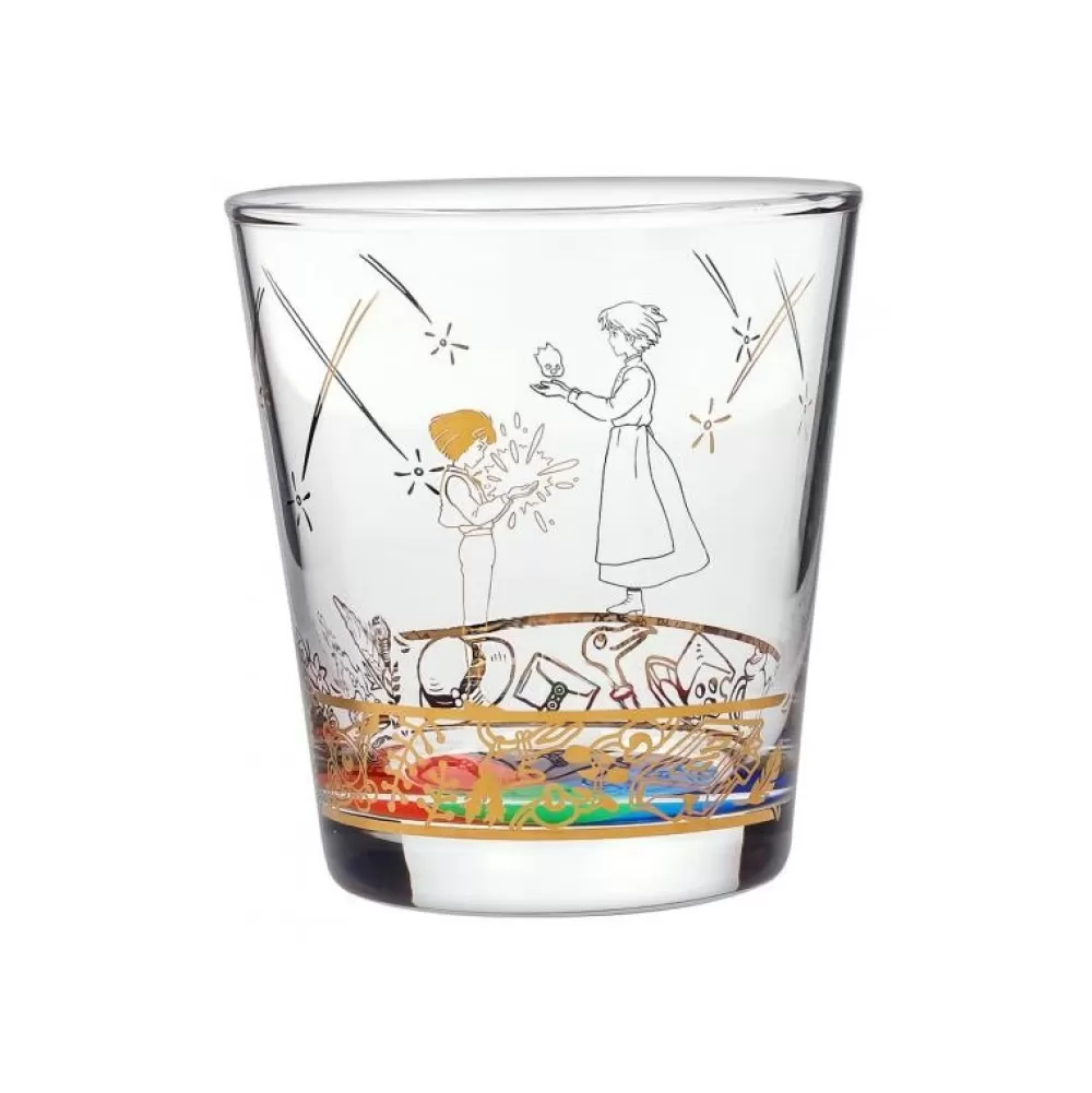 Discount Verre Grave Howl Et Sophie - Le Chateau Ambulant Cuisine Et Table